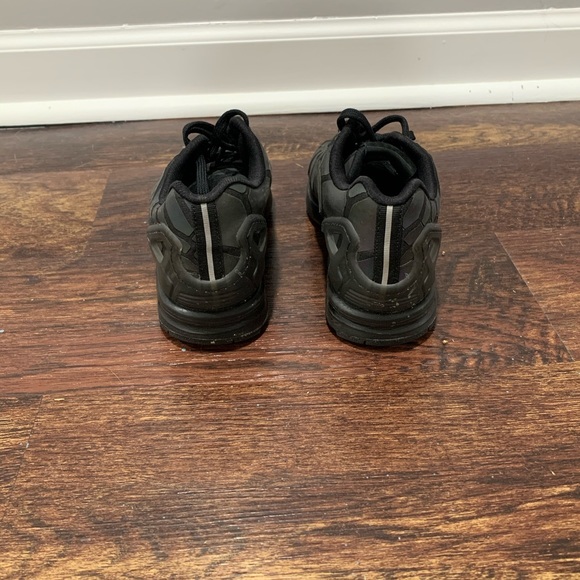 Rare Adidas ZX Flux reflective snakeskin shoes. - Picture 3 of 5
